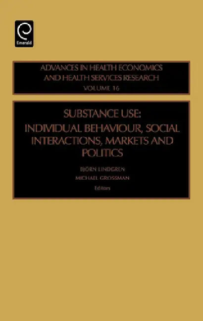 Buy Substance Use (English, B. Lindgren | Michael Grossman) Online at Best Price - BookBajar