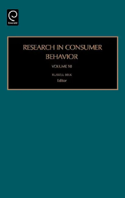 Research in Consumer Behavior (English, Russell W. Belk) - Image 1 - BookBajar