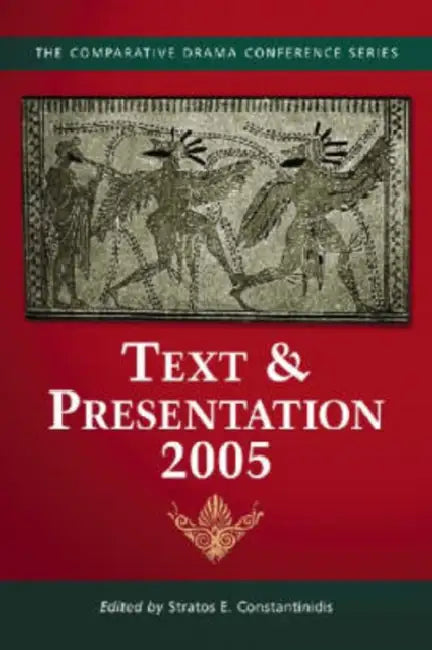 Buy Text & Presentation, 2005 (English, Stratos E. Constantinidis) Online at Best Price - BookBajar