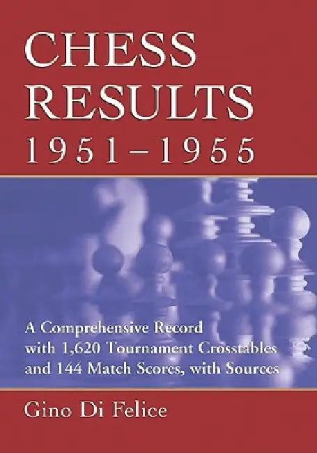 Buy Chess Results, 1951-1955 (English, Gino Di Felice) Online at Best Price - BookBajar