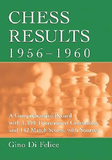 Buy Chess Results, 1956-1960 (English, Gino Di Felice) Online at Best Price - BookBajar