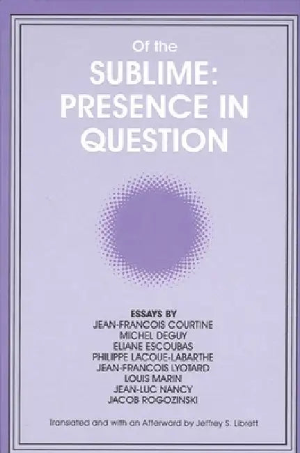 Buy Of the Sublime (English, Jeffrey S. Librett) Online at Best Price - BookBajar