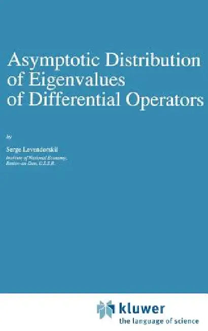 Buy Asymptotic Distribution of Eigenvalues of Differential Operators (English, Serge Levendorskii) Online at Best Price - BookBajar