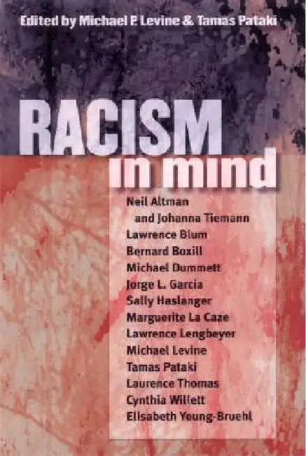 Racism in Mind (English, Michael P. Levine | Tamas Pataki) - Image 1 - BookBajar