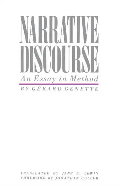 Buy Narrative Discourse (English, Gerard Genette | Jane E. Lewin | Jonathan Culler) Online at Best Price - BookBajar