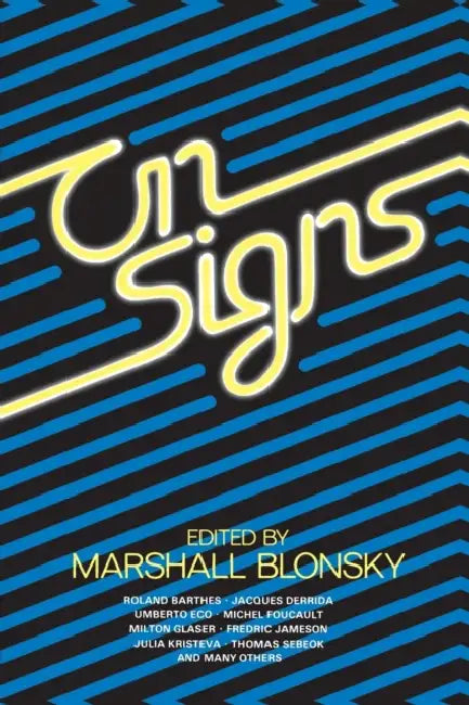 Buy On Signs (English, Marshall Blonsky) Online at Best Price - BookBajar
