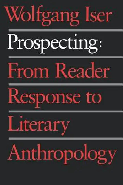 Buy Prospecting (English, Wolfgang Iser) Online at Best Price - BookBajar