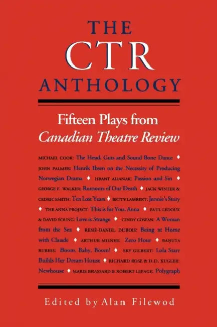 Buy The CTR Anthology (English, Alan Filewod) Online at Best Price - BookBajar