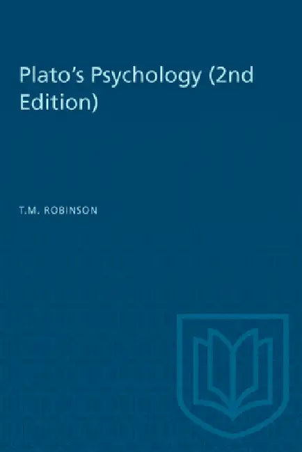 Buy Plato's Psychology (2nd Edition) (English, T. M. Robinson) Online at Best Price - BookBajar