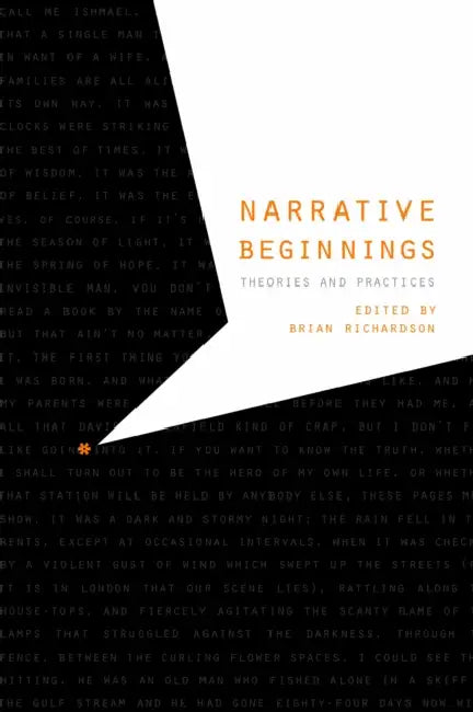 Buy Narrative Beginnings (English, Brian Richardson) Online at Best Price - BookBajar