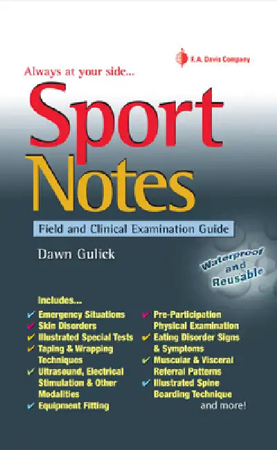 Buy Sport Notes (English, Dawn T. Gulick) Online at Best Price - BookBajar