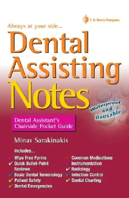 Buy Dental Assisting Notes (English, Minas Sarakinakis) Online at Best Price - BookBajar
