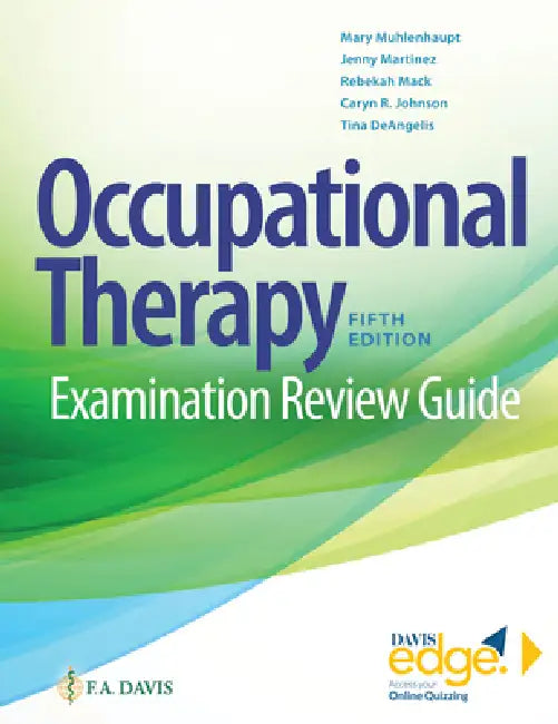 Buy Occupational Therapy Examination Review Guide (English, Mary Muhlenhaupt | Jenny Martínez | Rebekah Mack) Online at Best Price - BookBajar