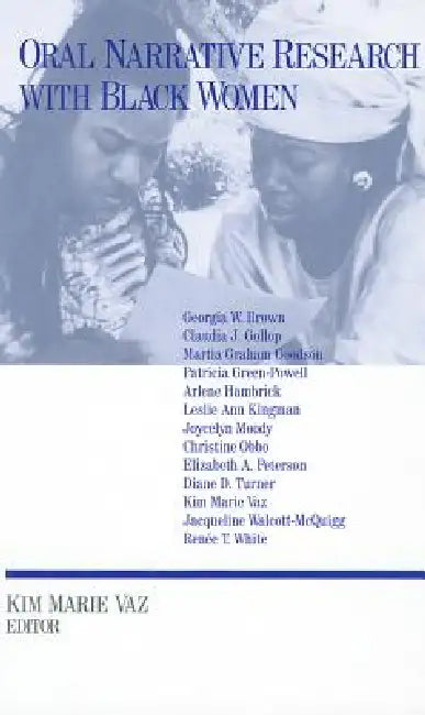 Buy Oral Narrative Research with Black Women (English, Kim Marie Vaz) Online at Best Price - BookBajar