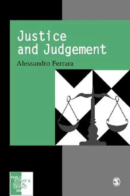 Buy Justice and Judgement (English, Alessandro Ferrara) Online at Best Price - BookBajar