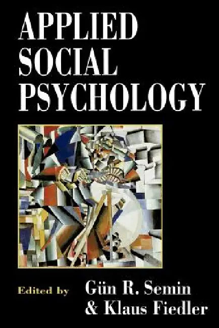 Buy Applied Social Psychology (English, Gun Semin | Klaus Fiedler) Online at Best Price - BookBajar