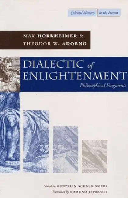 Buy Dialectic of Enlightenment (English, Max Horkheimer | Theodor W. Adorno | Gunzelin Schmid Noeri) Online at Best Price - BookBajar