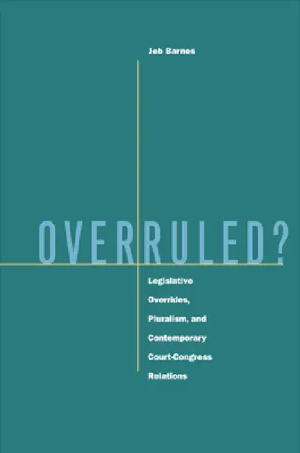 Overruled? (English, Jeb Barnes) - Image 1 - BookBajar