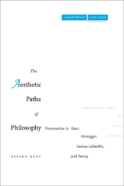 Buy The Aesthetic Paths of Philosophy (English, Alison Ross) Online at Best Price - BookBajar