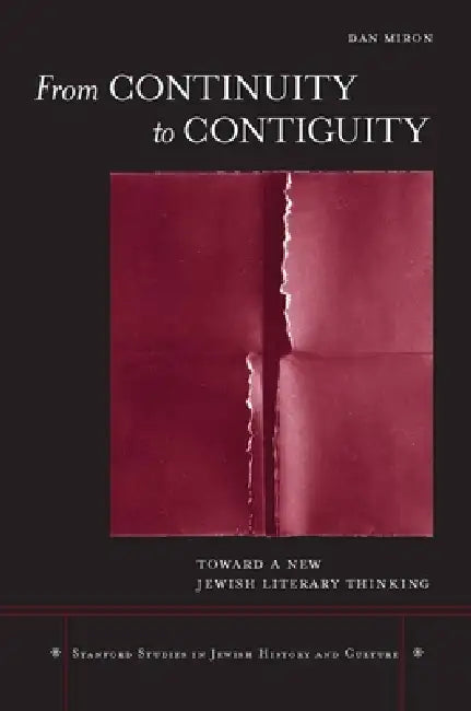 Buy From Continuity to Contiguity (English, Dan Miron) Online at Best Price - BookBajar