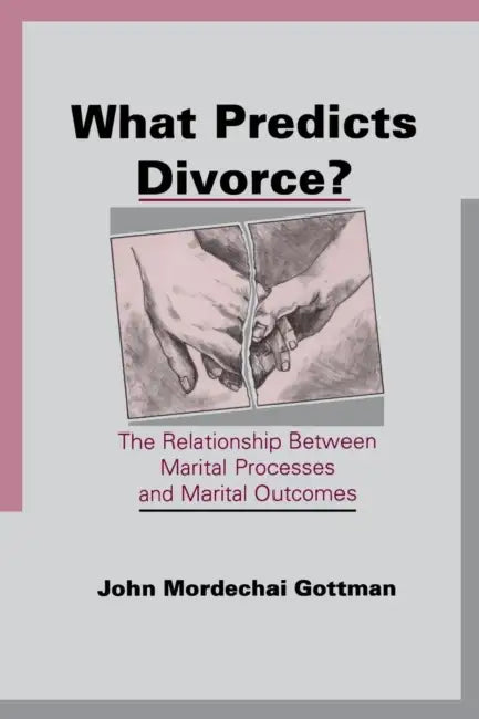 Buy What Predicts Divorce? (English, John Mordechai Gottman) Online at Best Price - BookBajar