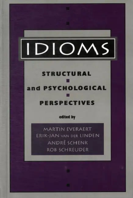Buy Idioms (English, Martin Everaert) Online at Best Price - BookBajar