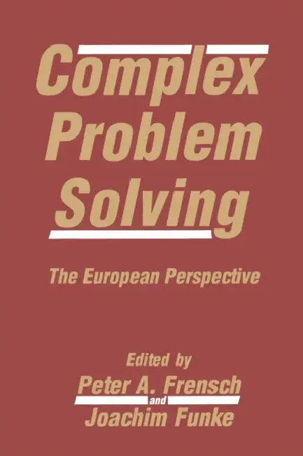 Buy Complex Problem Solving (English, Peter A. Frensch | Joachim Funke) Online at Best Price - BookBajar