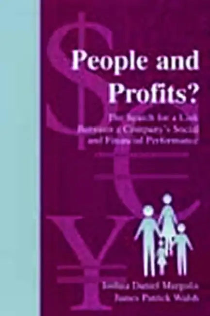 Buy People and Profits? (English, Joshua Daniel Margolis | James P. Walsh) Online at Best Price - BookBajar