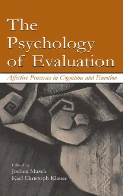 Buy The Psychology of Evaluation (English, Jochen Musch) Online at Best Price - BookBajar