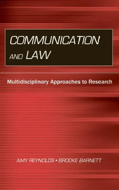 Buy Communication and Law (English, Amy Reynolds | Brooke Barnett) Online at Best Price - BookBajar