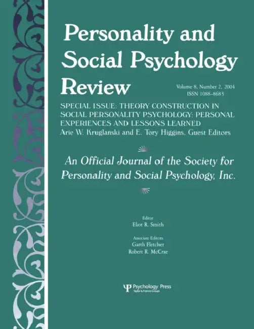 Buy Theory Construction in Social Personality Psychology (English, Arie W. Kruglanski | E. Tory Higgins) Online at Best Price - BookBajar