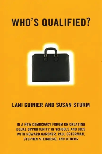 Buy Who's Qualified? (English, Lani Guinier | Susan Sturm) Online at Best Price - BookBajar