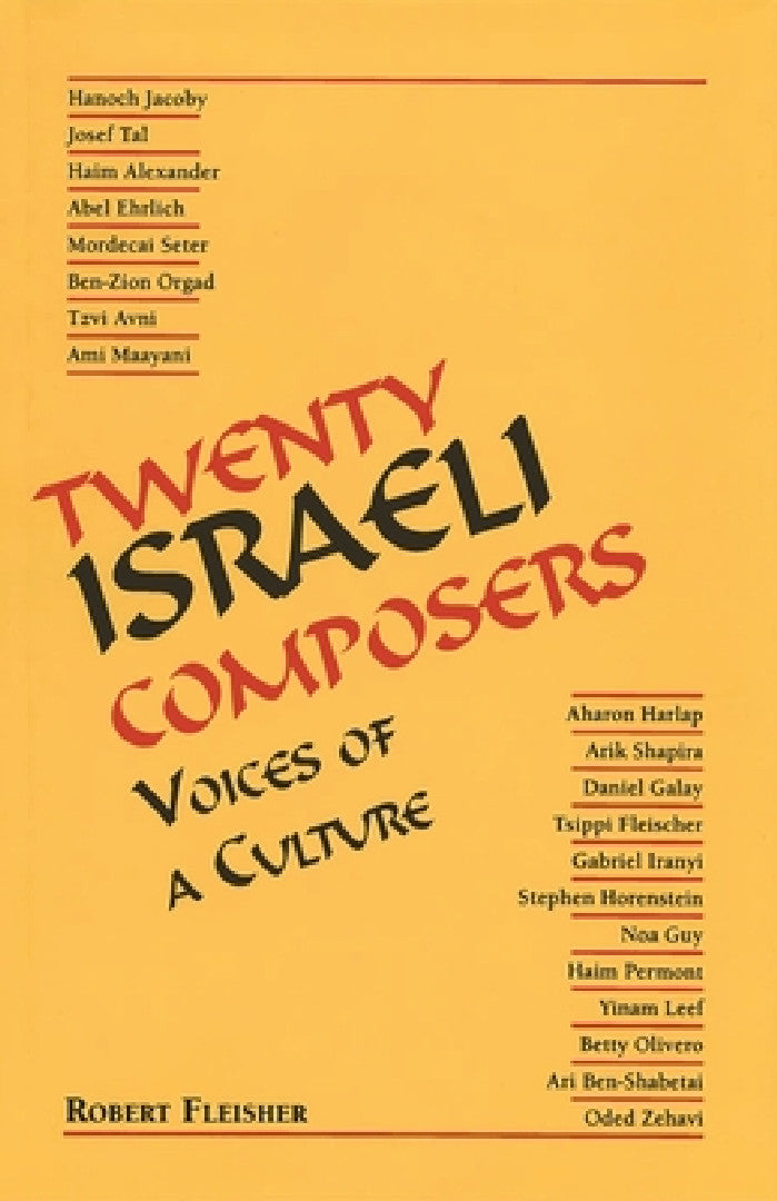 Buy Twenty Israeli Composers (English, Robert Fleisher | Shulamit Ran) Online at Best Price - BookBajar
