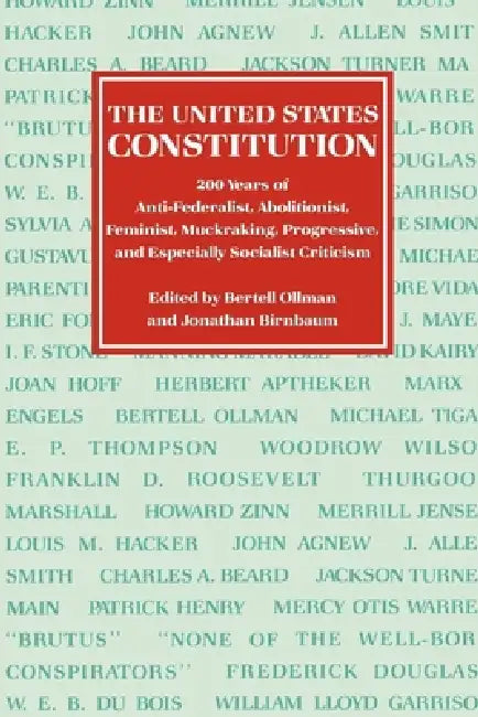 Buy The United States Constitution (English, Bertell Ollman | Jonathan Birnbaum) Online at Best Price - BookBajar