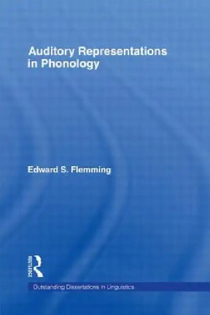 Buy Auditory Representations in Phonology (English, Edward S. Flemming) Online at Best Price - BookBajar