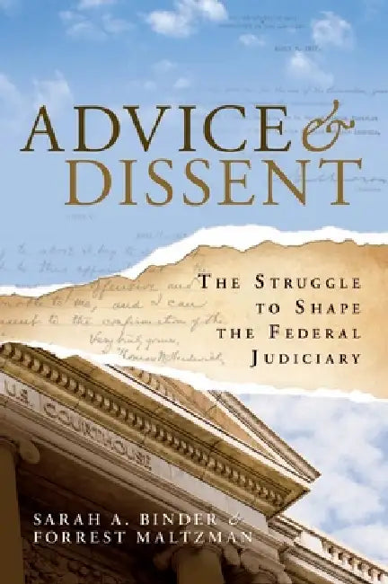 Buy Advice & Dissent (English, Sarah A. Binder | Forrest Maltzman) Online at Best Price - BookBajar