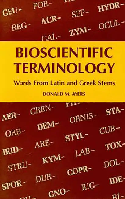 Buy Bioscientific Terminology (English, Donald M. Ayers) Online at Best Price - BookBajar