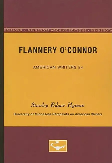Buy Flannery O'Connor - American Writers 54 (English, Stanley Edgar Hyman) Online at Best Price - BookBajar