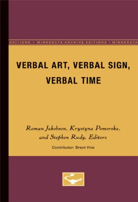 Buy Verbal Art, Verbal Sign, Verbal Time (English, Roman Jakobson) Online at Best Price - BookBajar
