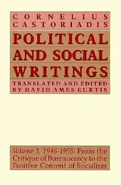 Buy Political and Social Writings (English, Cornelius Castoriadis) Online at Best Price - BookBajar