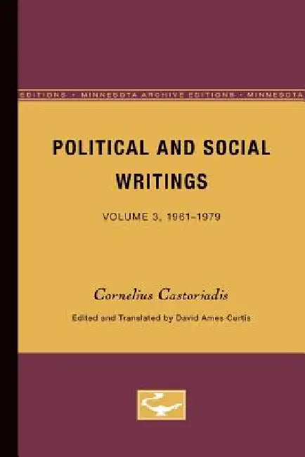Buy Political and Social Writings (English, Cornelius Castoriadis) Online at Best Price - BookBajar