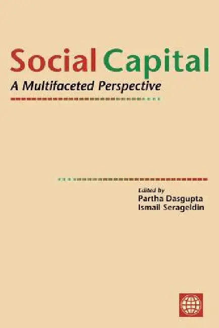 Buy Social Capital (English, Partha Dasgupta | Ismail Serageldin) Online at Best Price - BookBajar