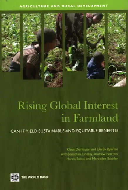 Buy Rising Global Interest in Farmland (English, Klaus Deininger | Derek Byerlee) Online at Best Price - BookBajar