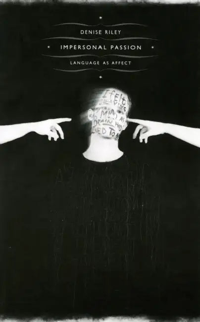 Buy Impersonal Passion (English, Denise Riley) Online at Best Price - BookBajar