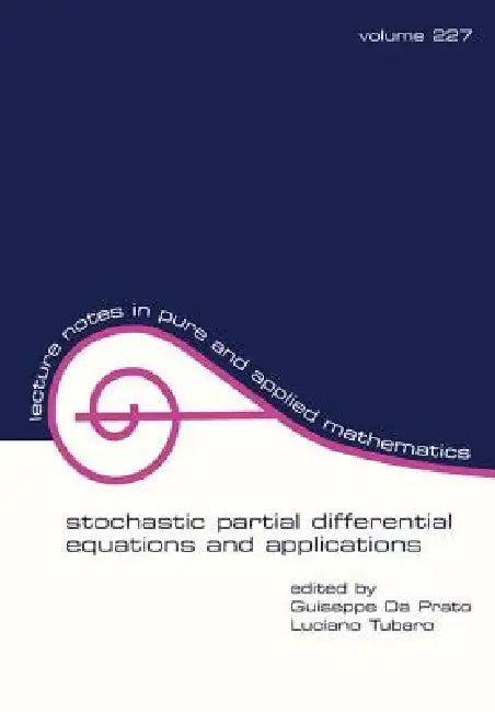 Buy Stochastic Partial Differential Equations and Applications (English, Giuseppe Da Prato) Online at Best Price - BookBajar