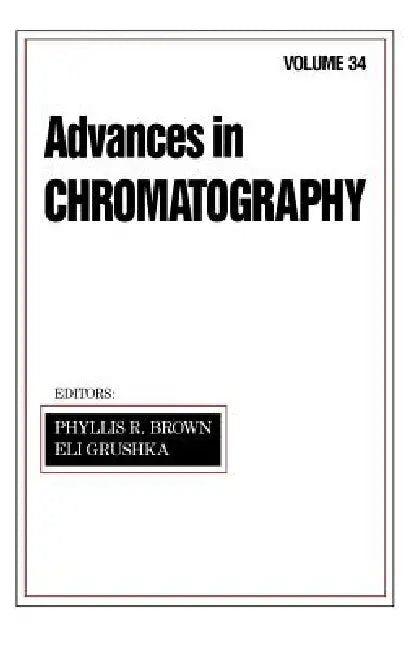 Buy Advances in Chromatography (English, Phyllis R. Brown) Online at Best Price - BookBajar