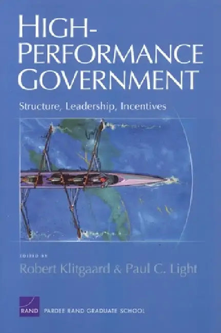 High-Performance Government (English, Robert Klitgaard | Paul C. Light) - Image 1 - BookBajar