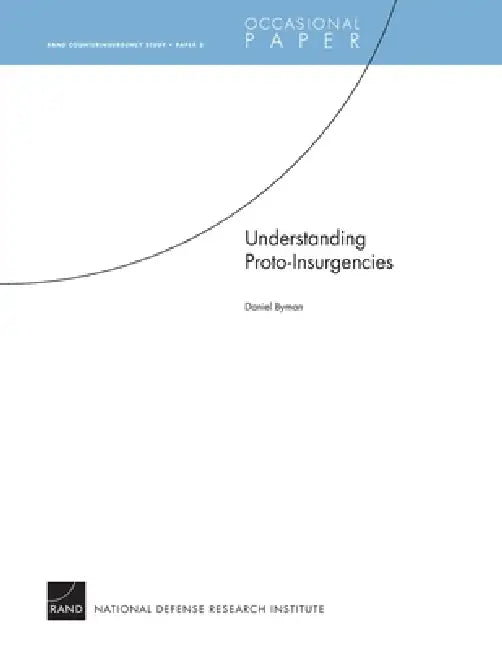 Buy Understanding Proto-Insurgencies (English, Daniel L. Byman) Online at Best Price - BookBajar