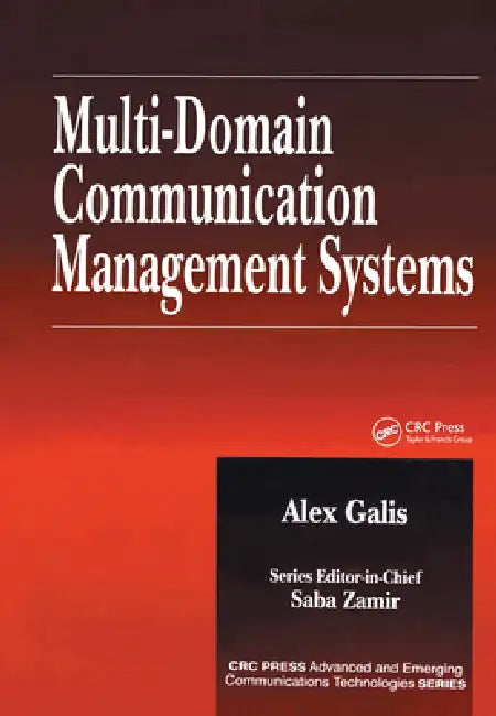 Buy Multi-Domain Communication Management Systems [With HTML] (English, Alex Galis) Online at Best Price - BookBajar