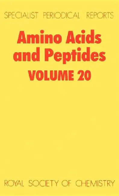 Buy Amino Acids and Peptides (English, J. H. Jones) Online at Best Price - BookBajar